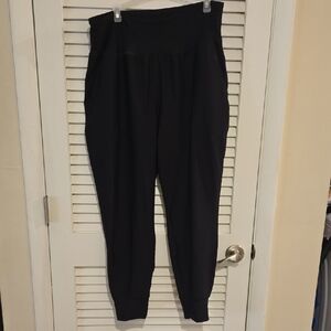 Old Navy Active Black High-Rise Joggers sz XL